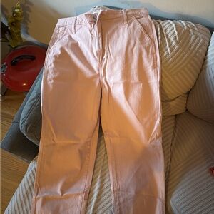 Madewell Blush Pink Trousers